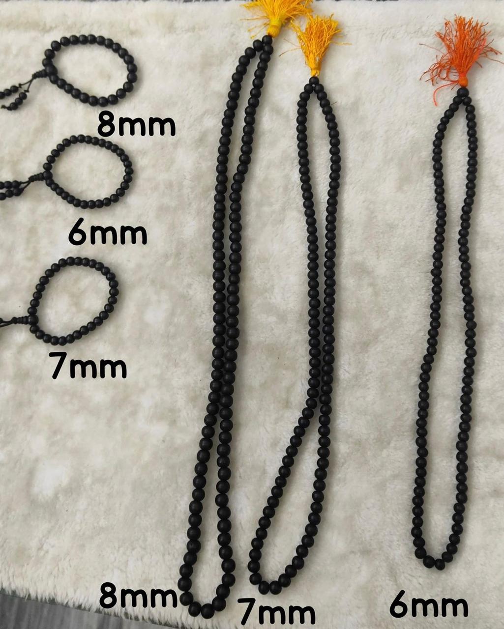 Original Karungali Malai – 108 Ebony Blackwood Beads (Lab Tested and Government Certified)